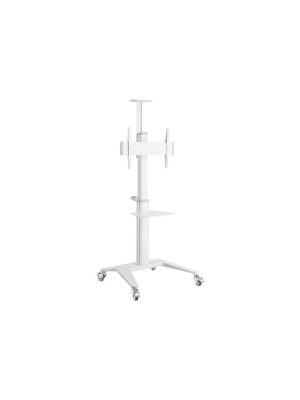 Gembird cart - for TV - with caster wheels - white 70 kg 70" 200 x 200 mm