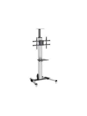 StarTech.com TV Cart - For 32" to 70" TVs - One-Touch Height Adjustment - vogn med hjul 30 kg 70" 200 x 200 mm