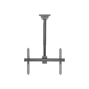 DIGITUS Universal TV Ceiling Mount with Telescopic Height-Adjustment 50 kg 70" 200 x 200 mm