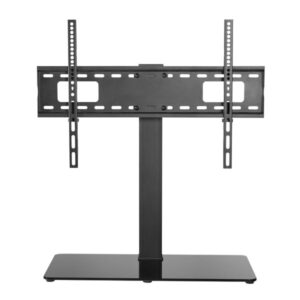Alterzone Slim 7g Compact stativ med glasfod til 37"-70" TV, sort - Maks 40 kg - Maks størrelse