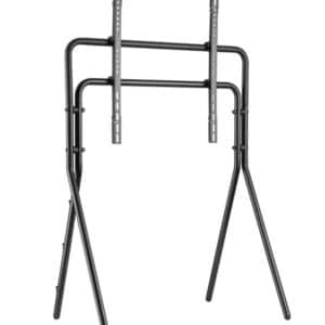 Alterzone Steel gulvstativ til 49 "-70" TV, sort - Maks 40 kg - Maks størrelse 49"-75"