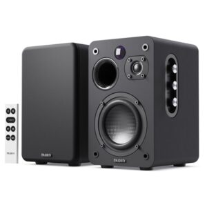 Majority D70X Active Bookshelf Speakers - Black