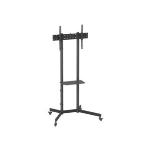 Gembird cart - for TV - with caster wheels tilt - Maks 45 kg - Maks størrelse 70"