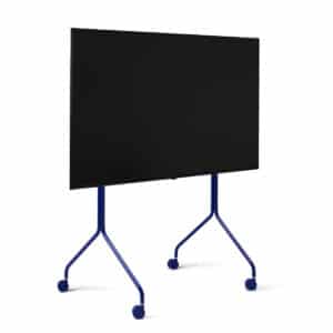 Pedestal Moon Rollin - Tall - TV Stander - Ultra Marine