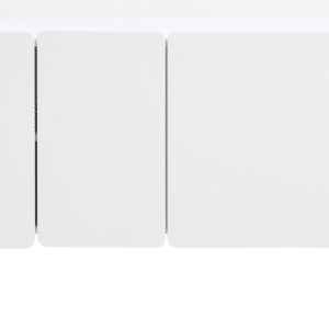 Skænk Nordique Design Bera, hvid MDF tv-skænk med jernben, 160 x 45 x 70 cm